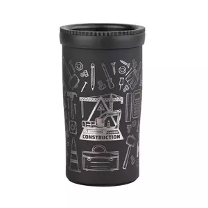 Термостакан "Миссури" 280 мл c гравировкой "Строитель", покрытие soft touch - 3226360-3_GRS