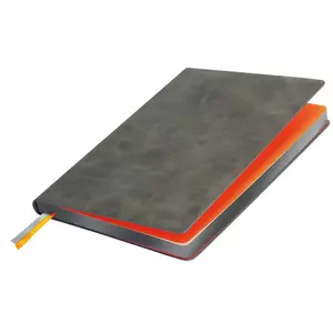 Ежедневник недатированный, Portobello Trend, Atlas, 145х210, 256 стр, серый, срез-фольга/серый - 110LXX1601260-020