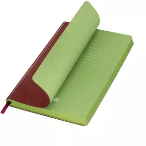 Ежедневник Portobello Trend, River side, недатированный, коричневый/салатовый - 11015256.020