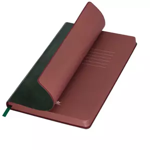 Ежедневник Portobello Trend, River side, недатированный, зеленый/бургунди - 11015256.040