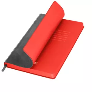Ежедневник Portobello Trend, River side, недатированный, серый/красный - 11015256.080