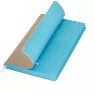 Ежедневник Portobello Trend, River side, недатированный, бежевый/голубой - 11015256.525