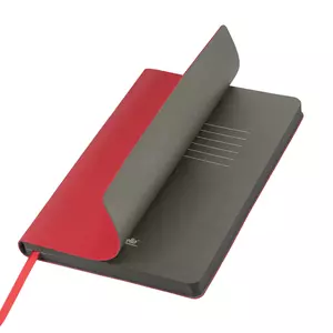 Ежедневник Portobello Trend, Latte soft touch, недатированный, красный - 11018272.060