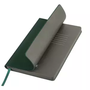 Ежедневник Portobello Trend, Latte soft touch, недатированный, зеленый - 11018272.040