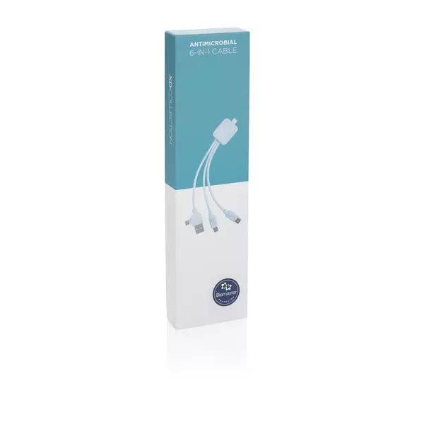 Кабель 6 в 1 с защитой от микробов - 046P302.303