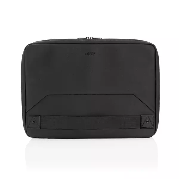 Чехол-органайзер для ноутбука Swiss Peak из экокожи (без ПВХ) - 046P788.001