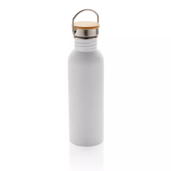 Бутылка из нержавеющей стали с бамбуковой крышкой Modern - 046P436.833