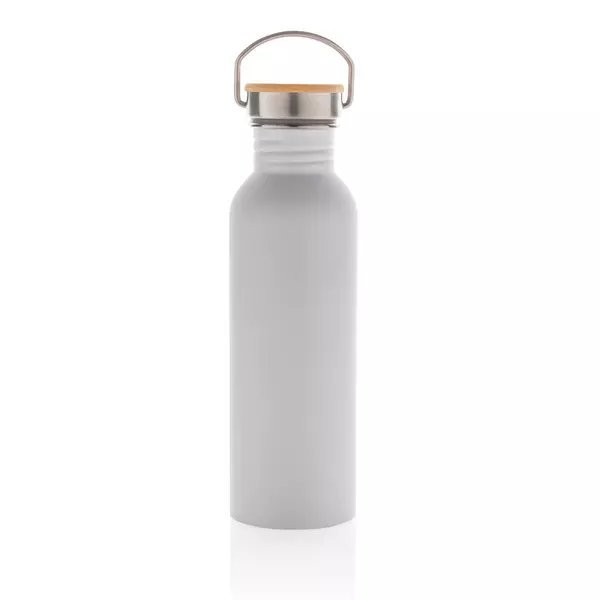 Бутылка из нержавеющей стали с бамбуковой крышкой Modern - 046P436.833