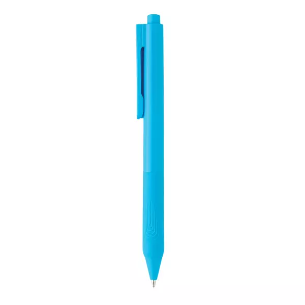 Ручка X9 с глянцевым корпусом и силиконовым грипом - 046P610.825