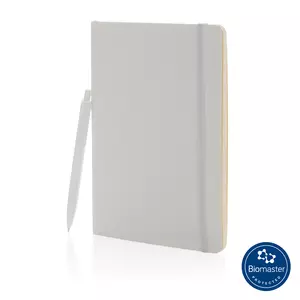 Набор из блокнота в мягкой обложке А5 и ручки X3 с защитой от микробов - 046P774.153