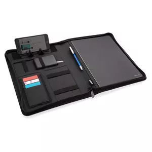 Органайзер Air из RPET с функцией беспроводной зарядки, 5 Вт, А4 - 046P774.042