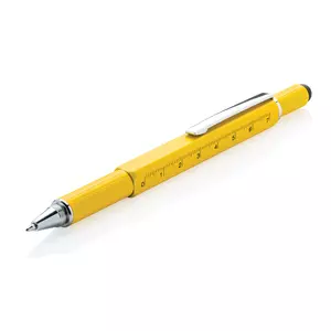 Многофункциональная ручка 5 в 1, желтый - 046P221.556