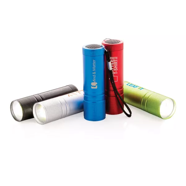 Фонарик COB, красный - 046P513.824