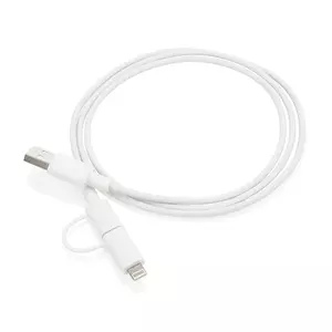 Кабель «2 в 1» с лицензированным MFi разъемом Apple Lightning - 046P302.163