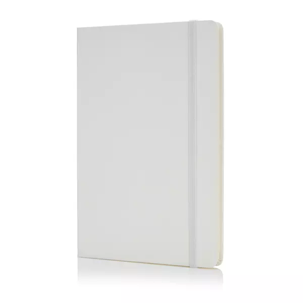 Блокнот в твердой обложке формата A5, белый - 046P773.533