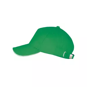 Бейсболка LONG BEACH, 5 клиньев, металлическая застежка - 690700594.920