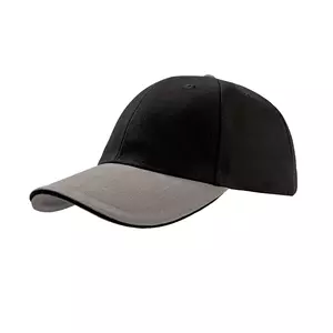 Бейсболка LIBERTY SANDWICH, 6 клиньев, сэндвич, металлическая застежка - 69025435.353