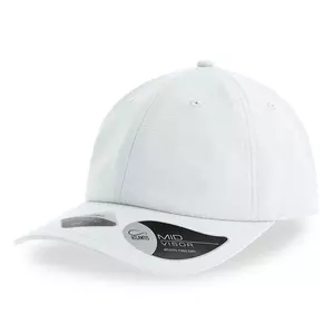 Бейсболка ENERGY, 6 клиньев, застежка на липучке, белый, 100% полиэстер, 110 г/м2 - 690254231.01