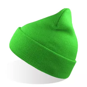 Шапка вязаная двойная WIND с отворотом - 69025443.121