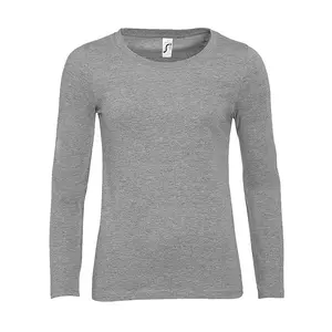 Футболка женская с длинным рукавом MAJESTIC - 690711425.350