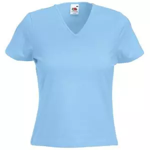 Футболка женская LADY FIT V-NECK T 210 - 690613980.YT