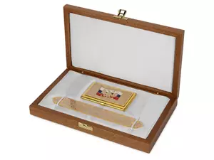 Набор Vip-персона: визитница с закладкой для книг с символикой РФ - 21242694