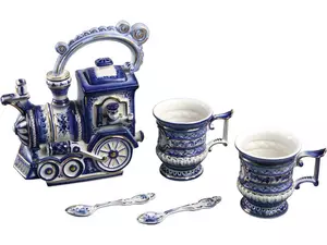 Чайный набор «Поезд» - 21282735