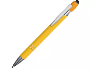 Ручка-стилус металлическая шариковая «Sway» soft-touch - 21218381.04