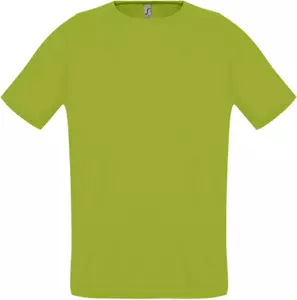 Футболка унисекс Sporty 140, зеленое яблоко - 06311939280