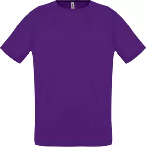 Футболка унисекс Sporty 140 темно-фиолетовая - 06311939712