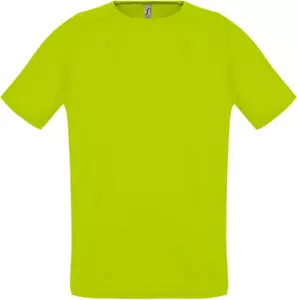 Футболка унисекс Sporty 140, зеленый неон - 06311939286