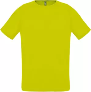 Футболка унисекс Sporty 140, желтый неон - 06311939306