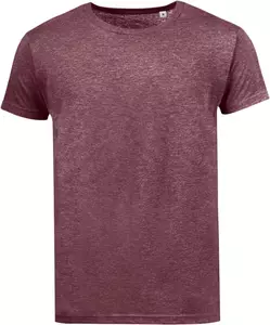 Футболка мужская Mixed Men бордовый меланж - 06301182144
