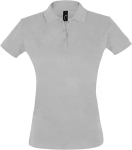 Рубашка поло женская Perfect Women 180 серый меланж - 06311347360