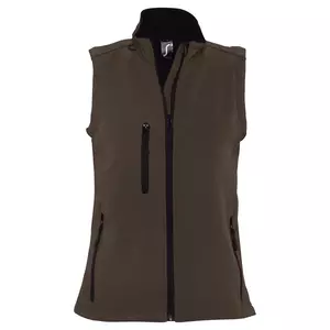 Жилет женский софтшелл Rallye Women шоколадно-коричневый - 06346801394