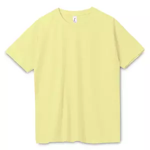 Футболка унисекс Regent 150, светло-желтая - 0631376.81