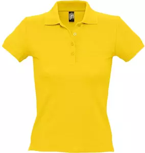 Рубашка поло женская People 210, желтая - 0631895.80