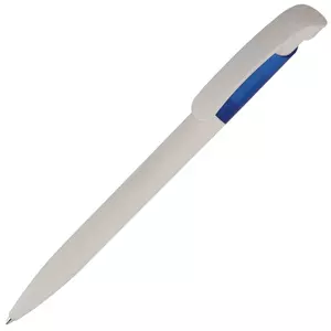 Ручка шариковая Bio-Pen, белая с синим - 0634291.40