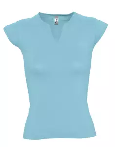 Футболка женская Mint 170, бирюзовая - 0634797.42