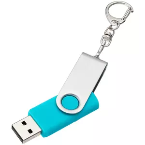 Флешка Twist, бирюзовая, 8 Гб - 0634437.08