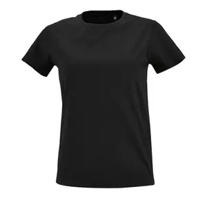 Футболка женская Imperial Fit Women, черная - 06302080309