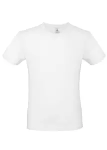 Футболка мужская E150, белая - 063TU01T001