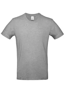 Футболка мужская E190, серый меланж - 063TU03T620