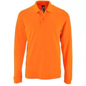 Рубашка поло мужская с длинным рукавом Perfect LSL Men, оранжевая - 06302087400