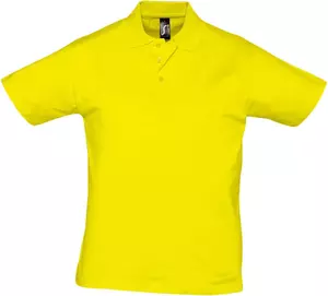 Рубашка поло мужская Prescott Men 170, желтая (лимонная) - 0636086.89