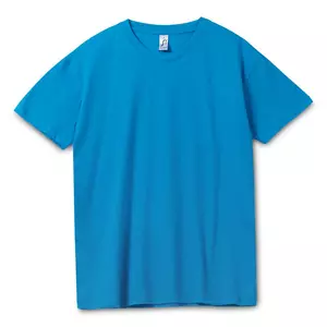 Футболка унисекс Regent 150, ярко-бирюзовая - 06311380321