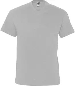 Футболка мужская с V-образным вырезом Victory 150, серый меланж - 0631887.11
