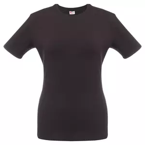 Футболка женская T-bolka Stretch Lady, черная - 0631891.30