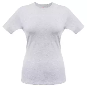 Футболка женская T-bolka Stretch Lady, серый меланж - 0631891.11
