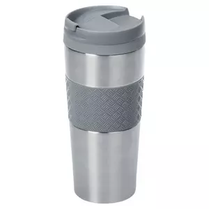 Термостакан Hard Work, вакуумный, серебристый - 0635393.10